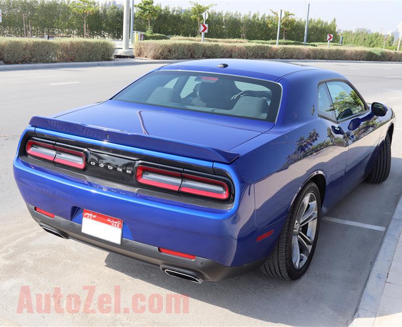 Dodge Challenger R/T 5.7L HEMI V8 2020 Model with one year insurance دودج تشالنجر 8 اسطوانات تأمين وملكية سنة موديل 2020 