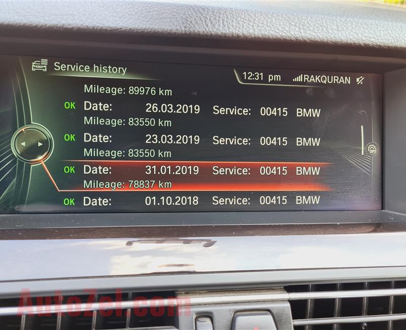 BMW 528I 2015 special edition – GCC - Top of the range – full AGMC service history – in perfect condition