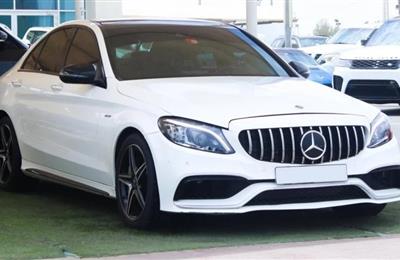 Mercedes-Benz C450 V6 2016, 94000 KM. IMPORT US 91000 AED