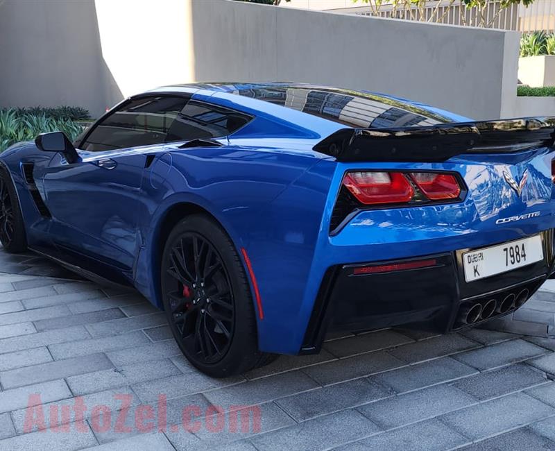 2016 Chevrolet Corvette  Stigray C7 with ZO6 Kit. Panoramic roof..  76000kms  American specs  Well maintained   Price 159000AED