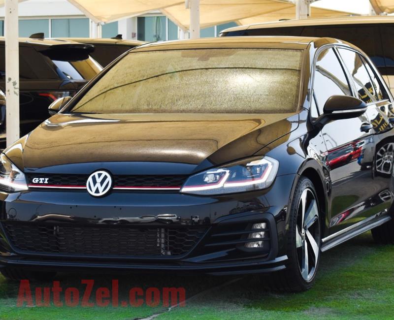 Volkswagen Golf GTi 2019 GCC. 66000 km 99000 aed