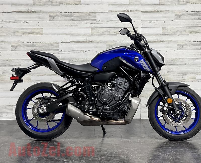 2021 Yamaha MT 07 available 