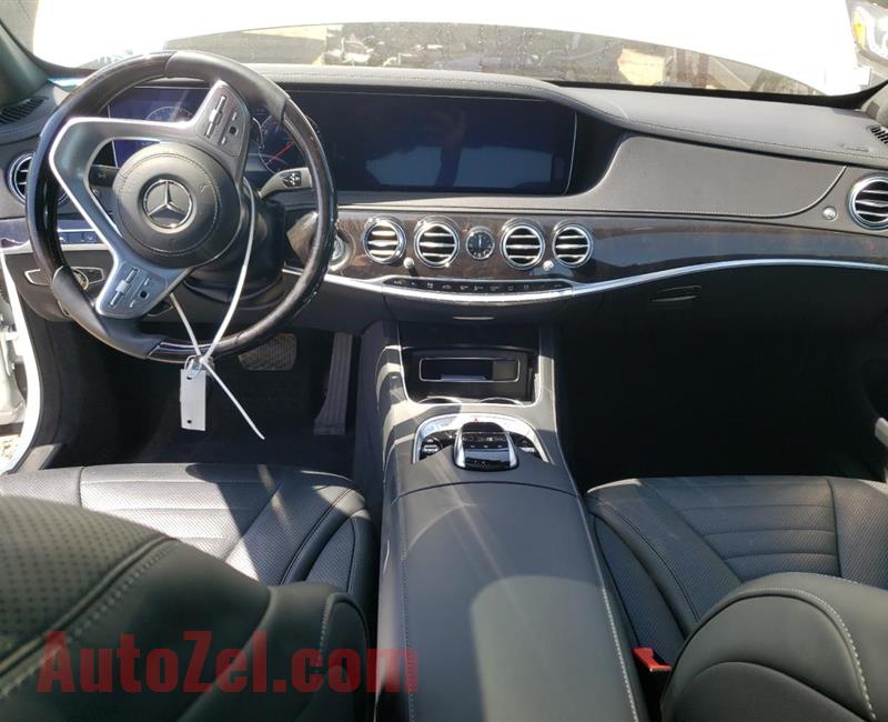 2019 Mercedes-Benz S 560 4mat 4.0L 8.........  whatsaspp +971564415664