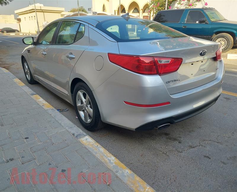 imported kia optima 2014 كيا اوبتما وارد نظيفة جداً