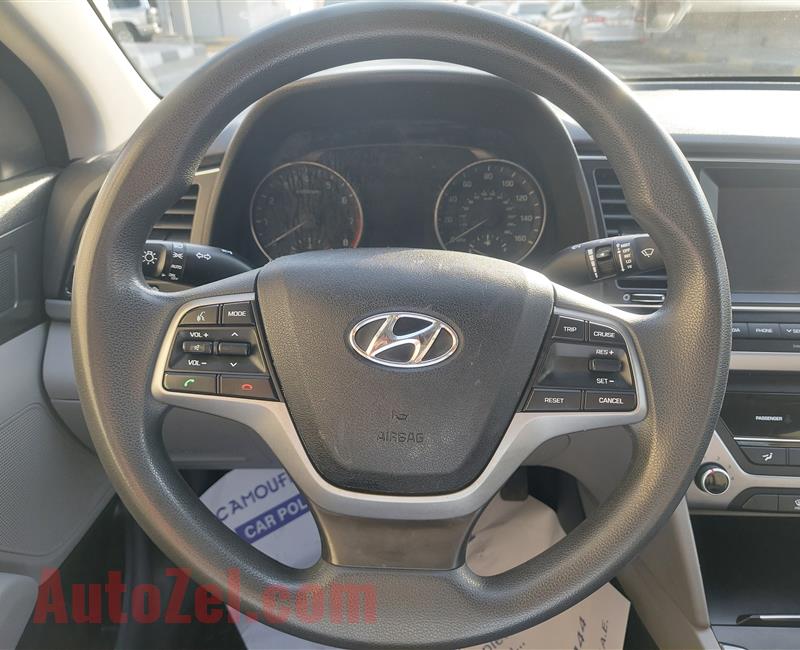 Imported Hyundai Elentra 2L 2017 وارد النترا