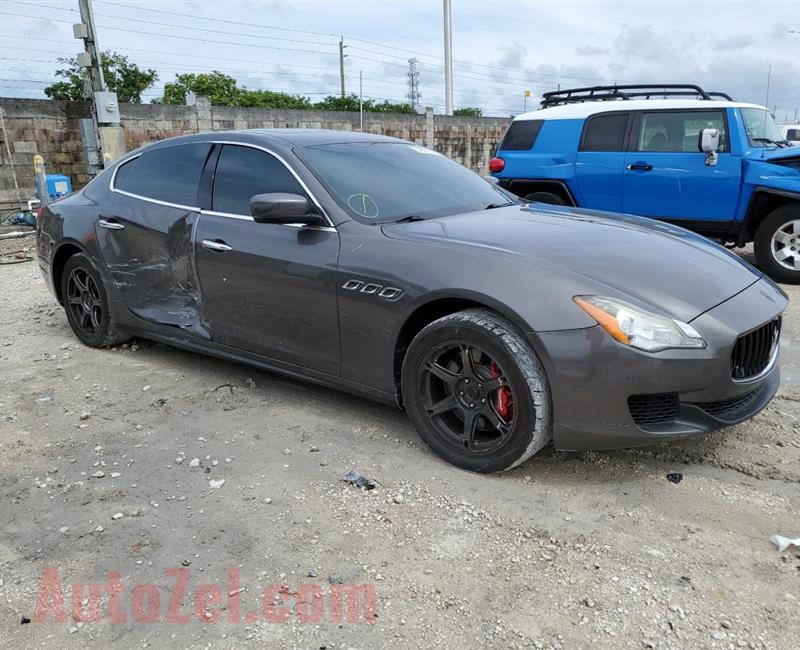 2015 Maserati Quattropor 3.0L .........contact me on whatsaspp 0557266210