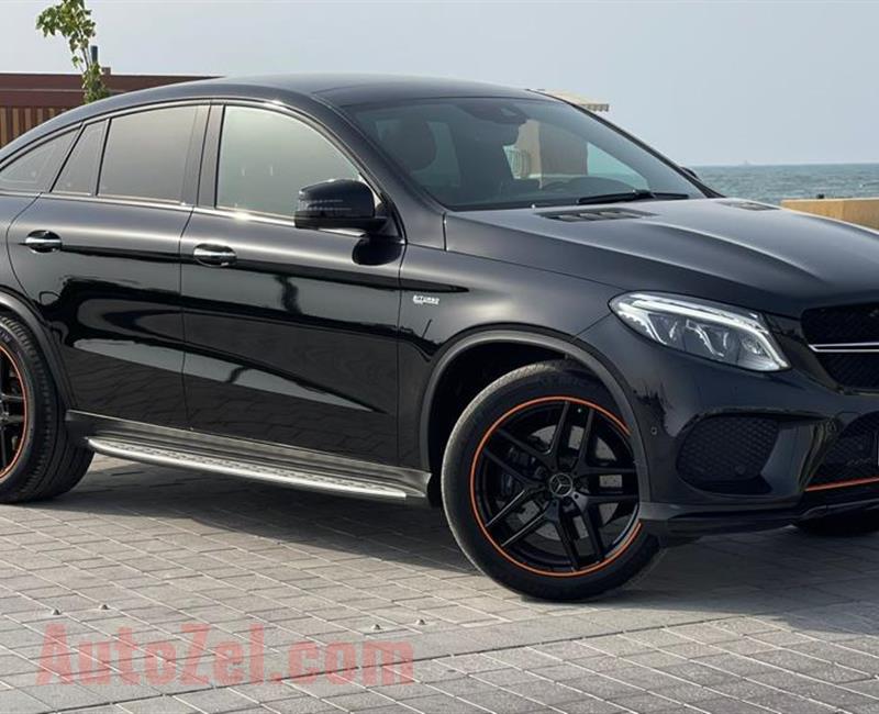 GLE 43 COUPE AMG 2019 ORANGE EDITION PERFECT CONDITION !!!