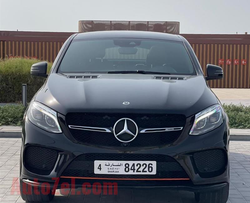 GLE 43 COUPE AMG 2019 ORANGE EDITION PERFECT CONDITION !!!