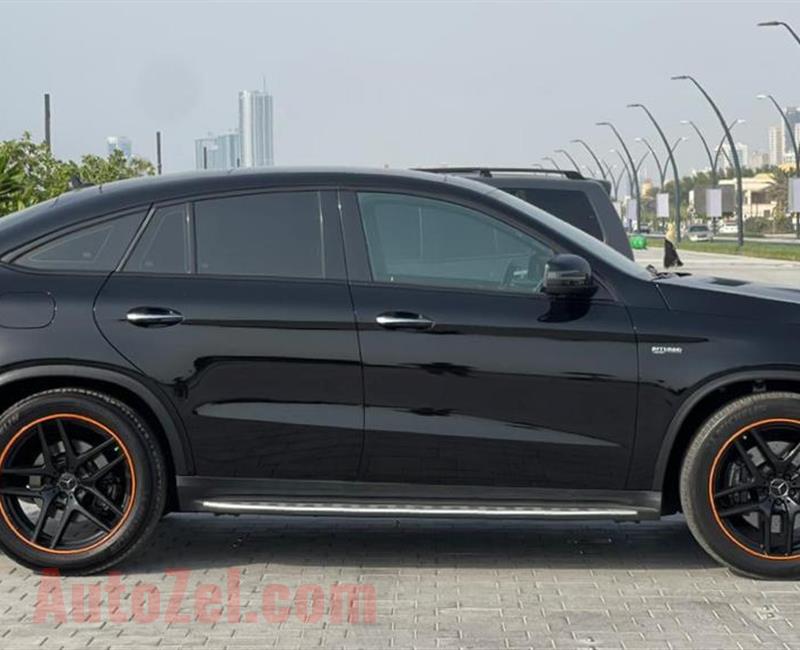 GLE 43 COUPE AMG 2019 ORANGE EDITION PERFECT CONDITION !!!