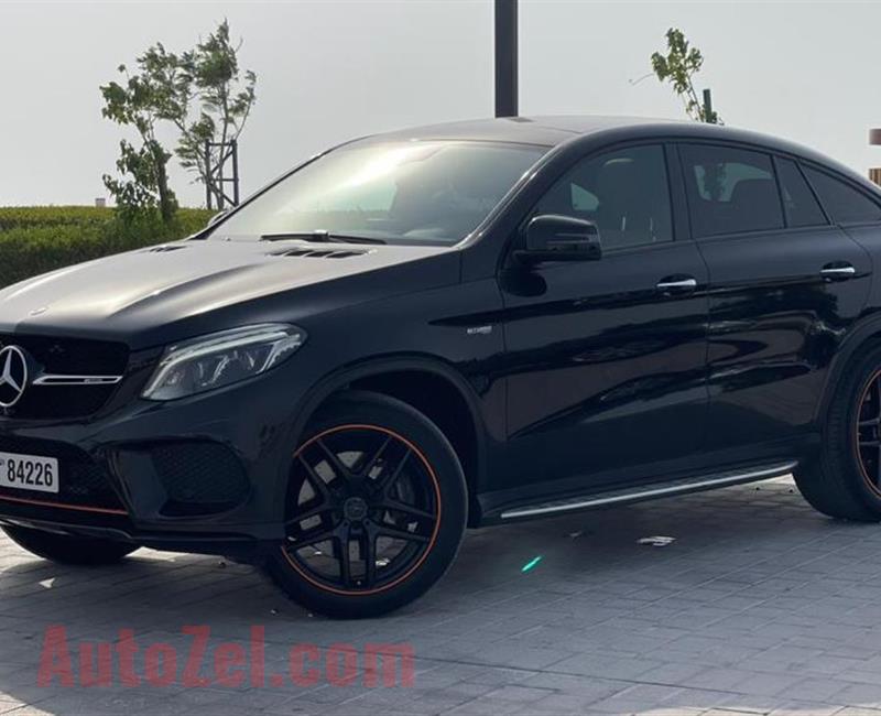 GLE 43 COUPE AMG 2019 ORANGE EDITION PERFECT CONDITION !!!