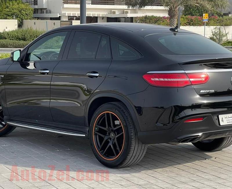 GLE 43 COUPE AMG 2019 ORANGE EDITION PERFECT CONDITION !!!