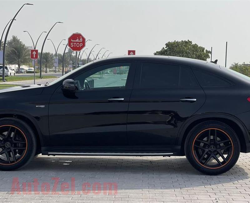 GLE 43 COUPE AMG 2019 ORANGE EDITION PERFECT CONDITION !!!