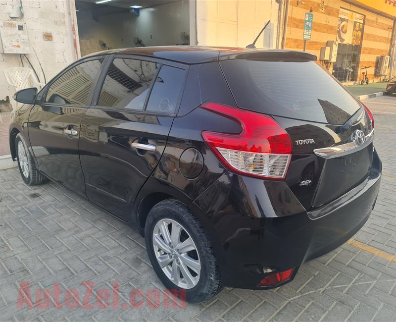 تويوتا  يارس 2016 هاتش باك خليجي ماشيه 14900km الف فل ابش جاهزه للتسجيل فحص ناجح  سعر29500 قبل للتفاوض 0558160063or0543737722
