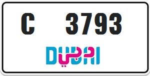 C 3793 Dubai old code
