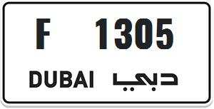 F 1 305 DUBAI