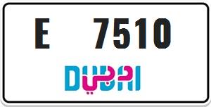 Amazing 4 digital number ( dubai plate )